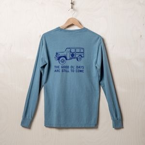 NEW MAGNOLIA silobration 2023 Good Ol' Days Ice Blue Long Sleeve Shirt size MED